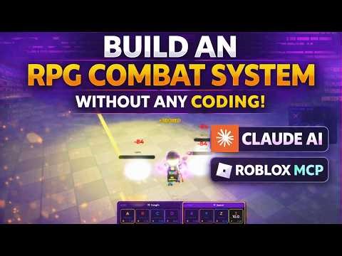 Build an RPG Attack System in Roblox With Claude MCP - Weapons, Skills & Animations