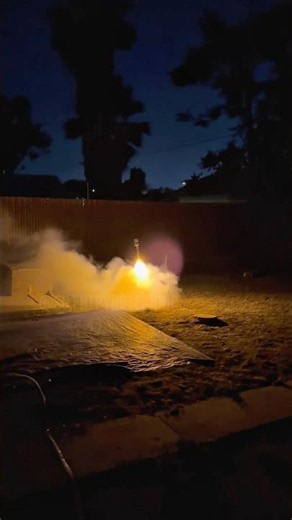 3 STAGE ROCKET FIREWORK! #july #viral #pyro #fyp