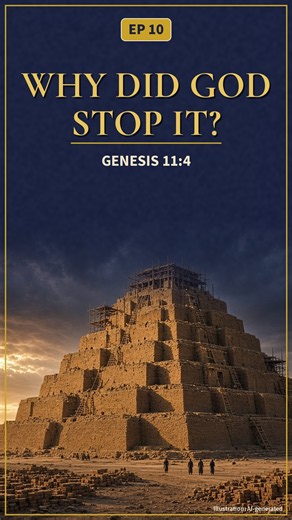 Why Did God Stop the Tower of Babel? #Shorts