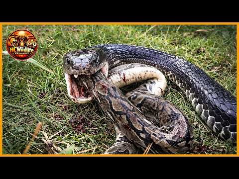 Inside the Secret Snake Wars: King Cobra vs Python, Rat Snake and Deadly Rivals | Animal Fight