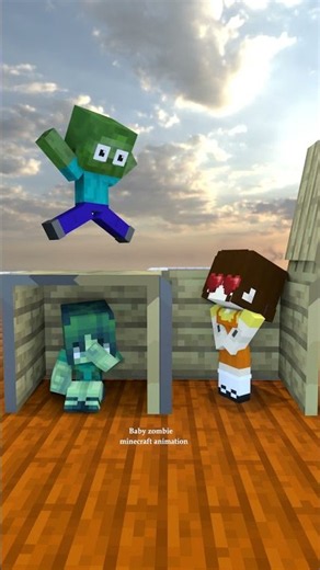 Help Zombie, Mikey, and JJ choose the right girlfriends for themselves 😊 #minecraftanimation