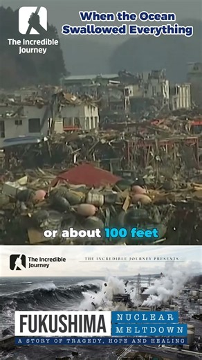 The day the ocean swallowed an entire town. 🌊