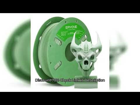 ERYONE High Speed Matte Gradient Rainbow 3D Printer PLA Filament 1.75 +/- 0.03mm, Matte Multicolor F