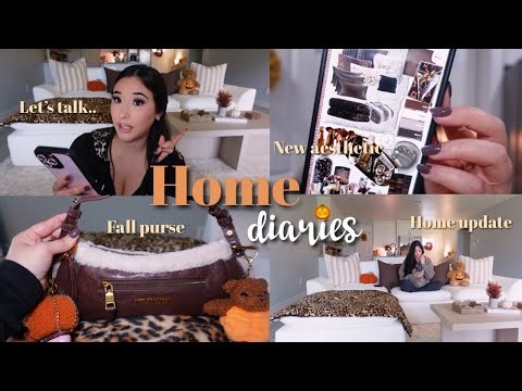 HELLO OCTOBER 🎃🤎: it’s spooky season, pantry tour, no more pink, Walmart trip & home updates