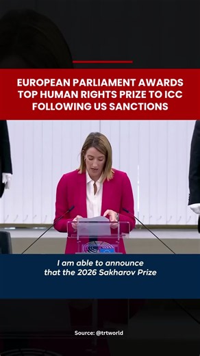 International Criminal Court wins 2024 Sakharov Prize for human rights