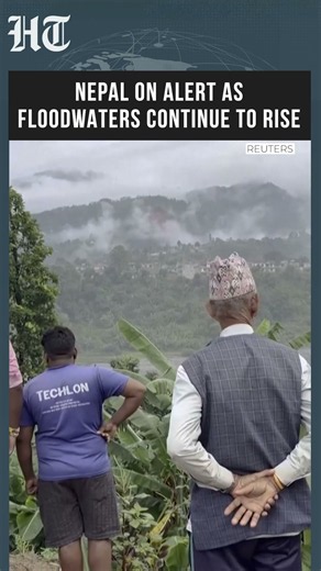 Nepal Flood Crisis: Residents Move to Higher Ground as Water Levels Rise #Shorts