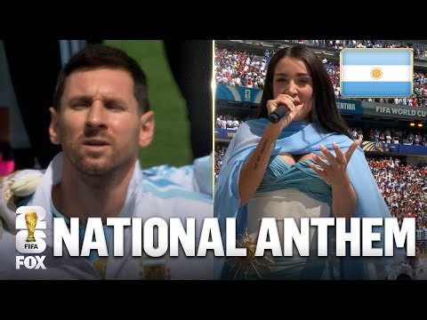 Argentina’s National Anthem Before 2026 FIFA World Cup™ Final vs Spain