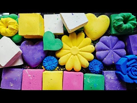 Colorful Powder Explosion 💜💛 w/ @Asmr_crushing_queen | Super Crispy ASMR