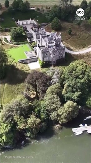 Drone views showcase Irish castle bought by Mark Zuckerberg