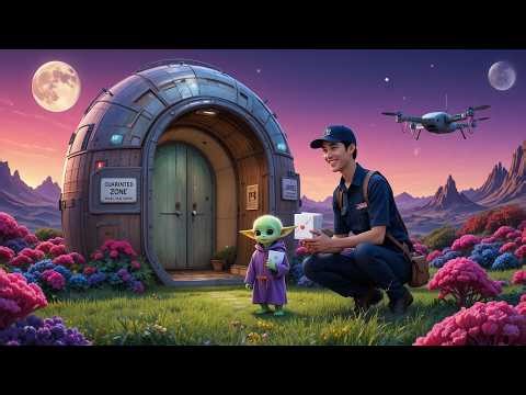 Human Postman Delivers Letters to Quarantined Alien Child, Becomes Her Companion | HFY