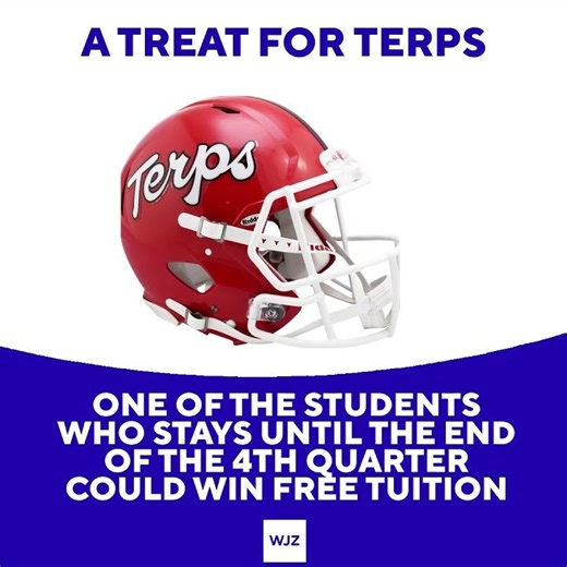 UMD student could win free tuition by staying through fourth quarter of football game