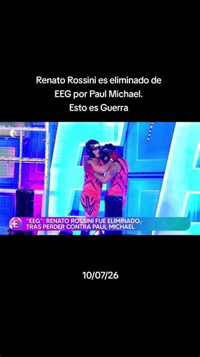 Renato Rossini es eliminado de EEG por Paul Michael. Esto es Guerra #EEG #estoesguerra #eegperu #guerreros #combatientes