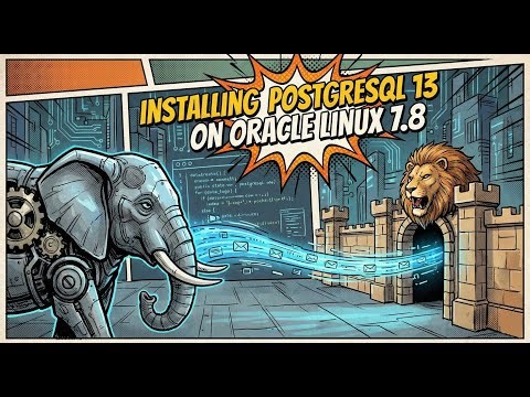 How to Install PostgreSQL 13 on Oracle Linux 7