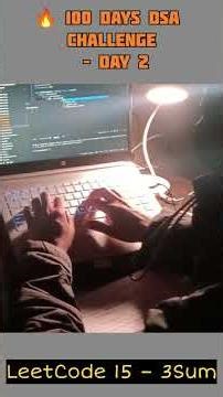 Day 2 | LeetCode 3Sum Problem Explained 🔥 | 100 Days DSA Challenge