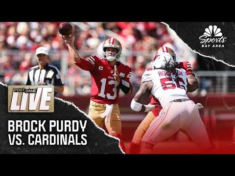 49ers QB Brock Purdy holds off Cardinals with four TD passes in Week 3 win | NBC Sports Bay Area