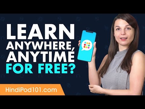 Want to Learn Hindi Anywhere, Anytime on Your Mobile and For FREE?