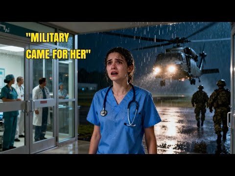 “The Hospital Fired the Quiet Night Nurse — Until a Military Helicopter Landed for Her at Midnight”