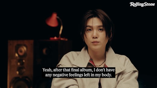 Suga on how being Agust D lets him express his dark feelings