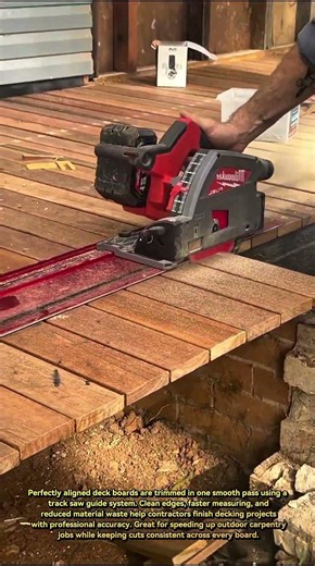 INSANE Deck Board Cutting Hack Every Carpenter Needs to See!