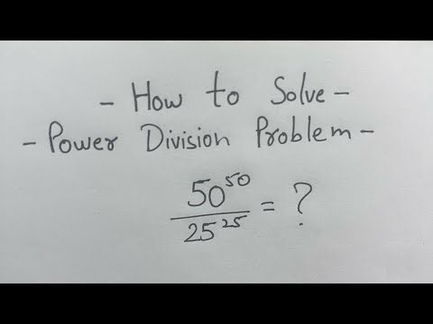 An Amazing power division problem with solution | Maths Olympiad #maths #mathstricks #simplification