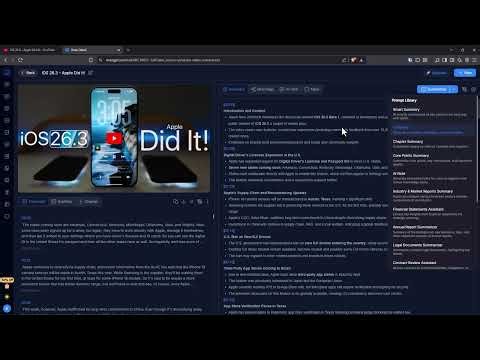 YouTube Video Summarizer AI Tool for Busy Engineers and Techies - NoteGPT.io