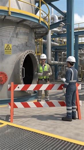 Confined Space Entry: 6 Essential Documents Every Safety Officer Must Know! ⚠️ Before entering a confined space, verify the entry permit, JSA, gas test record, isolation/LOTO documentation, rescue plan, and entry/exit log. ✅ Always verify the required safety controls and follow your site's approved HSE procedures. Remember: No authorization, no entry! 🦺 #confinedspace #hse #safetyofficer fficer #industrialsafety y #sabic