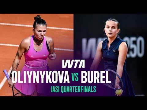 Oleksandra Oliynykova vs. Clara Burel | 2026 Iasi Quarterfinal | WTA Match Highlights