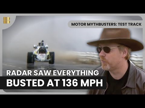 Can You Outrun a Speed Camera at 136 MPH | MythBusters: Test Track
