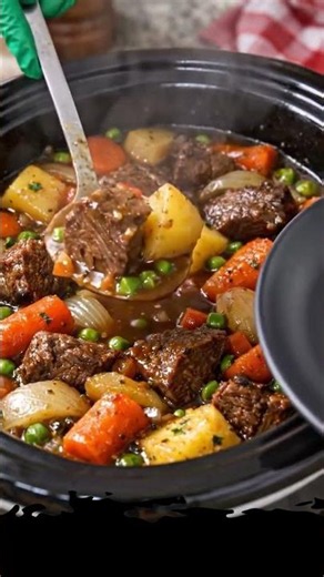🥩 Classic Slow Cooker Beef Stew