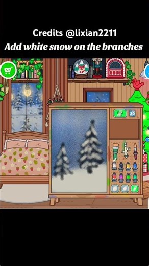 ￼ TUTORIAL HOW YOU CAN MAKE A CHRISTMAS WINDOW 🎄 Video by @lixian2211
