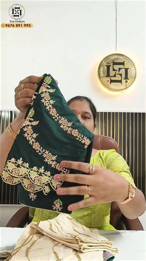 Trending Computer Embroidery works... WHAT'SAPP 9676891995..MAGGAM & COMPUTER EMBROIDERY AVAILABLE.