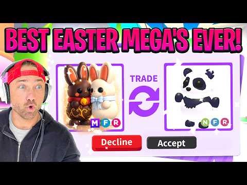 Crazy VALUE For The New MEGA Easter Pets in Adopt Me! Roblox!