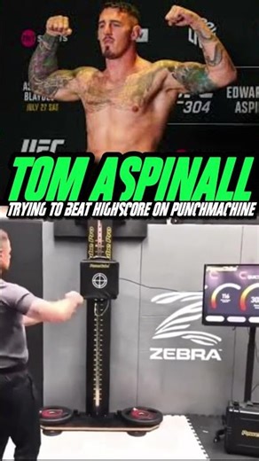 Tom Aspinall Gets HUMBLED by The Punch Machine 😬