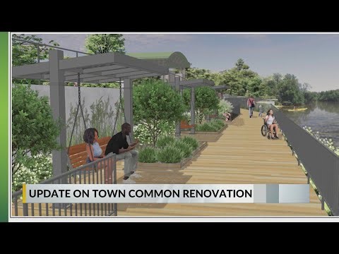 Greenville's Town Common bulkhead project on track for completion