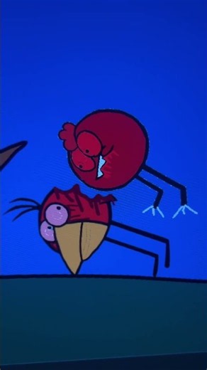 Were wolf peep eats chirp from the big wide world 2