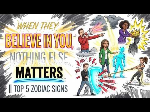 When They Believe in You, Nothing Else Matters || Top 5 Zodiac Signs