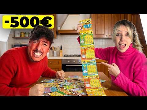 RUBA la mia CARTA e SPENDE 500 EURO in GRATTA E VINCI!