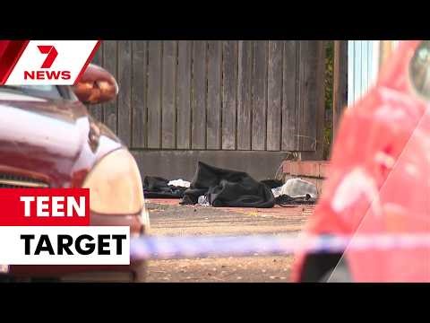 Teenager cable-tied and shot in leg in Melbourne’s inner north | 7NEWS
