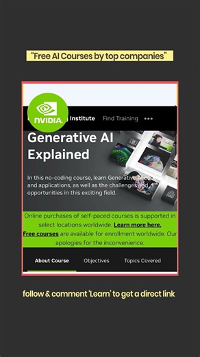 🧠 Master AI, ML & ChatGPT — FREE Courses Inside!⚡#learnai #ai #chatgpt #freecourses #freeai #aitools