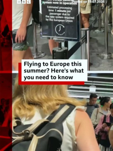 Have you used the new border system yet? #EES #EU #Europe #Holidays #Flights #BBCNews