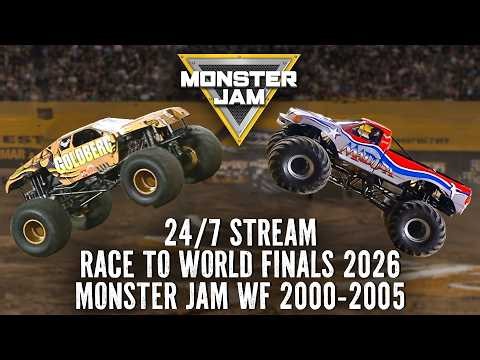 🔴 24/7 Stream: Race to World Finals 2026: Retrospective 2000-2005 | Monster Jam