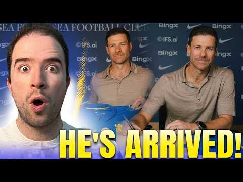XABI ALONSO ARRIVES AT CHELSEA!