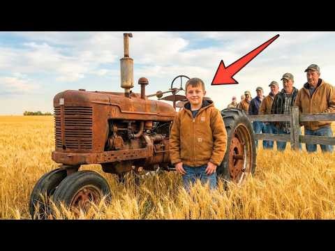 They Laughed at the Boy's Rusty Tractor..Then His Harvest Silenced the Whole County
