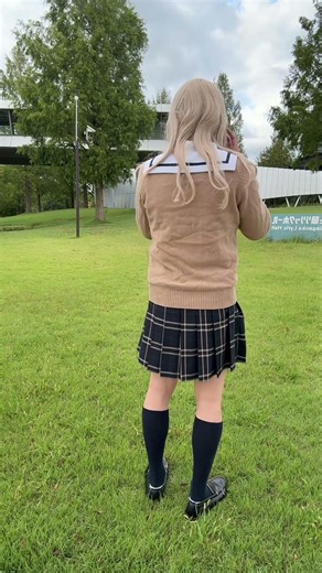 【女装】JK制服姿になってみたよ[Crossdressing]I tried on a high school girl's uniform.