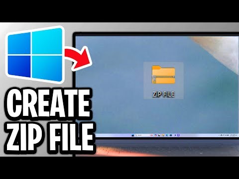 How to Create ZIP file on Windows Laptop and PC - Full Guide