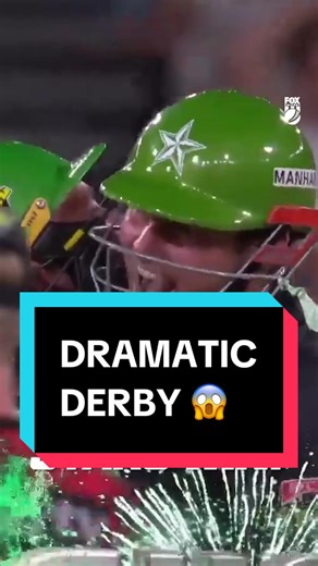 This Derby had it all 😅 #cricket #bigbash #bbl15 | Cricket