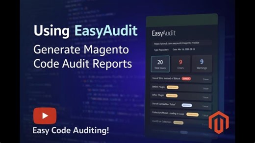 Find Code Issues in Any Magento 2 Module Online with EasyAudit | Crealoz