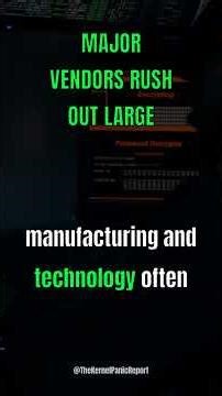 Major vendors rush out large vulnerability patches.