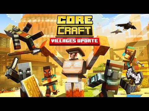 This FREE Bedrock Addon Just Made Villages 10x BETTER (Core Craft 1.1)