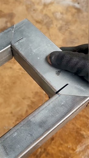 The strongest trick of thin metal fabrication #welding #welder #metalwork #fabrication